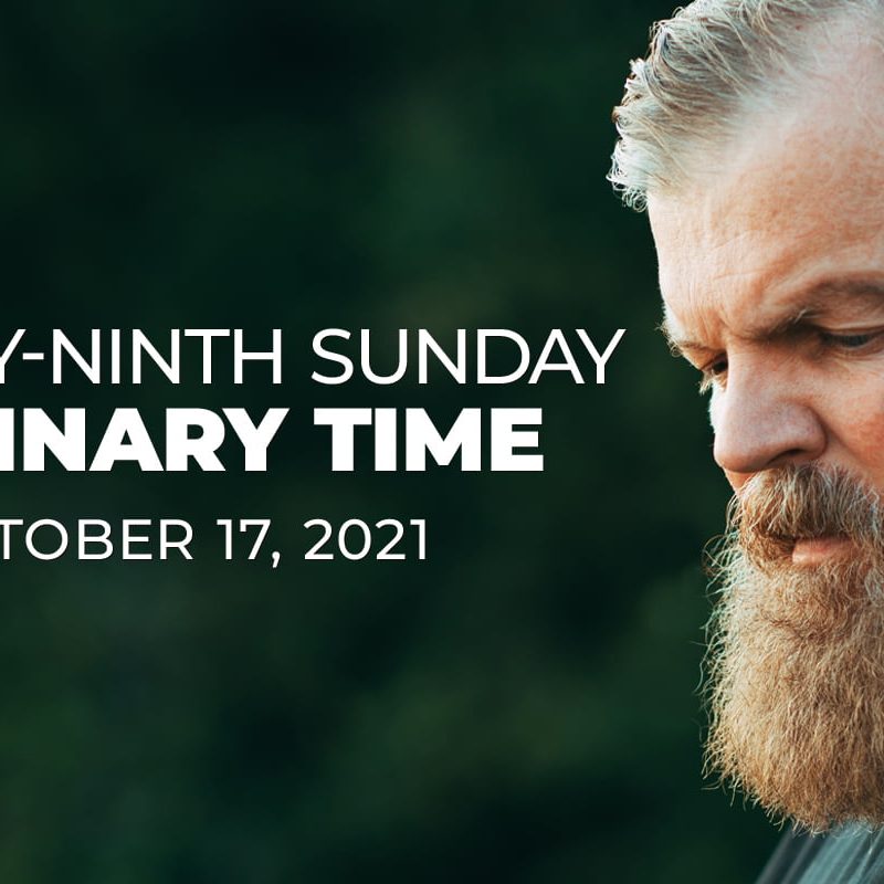 Twenty-Ninth Sunday in Ordinary Time