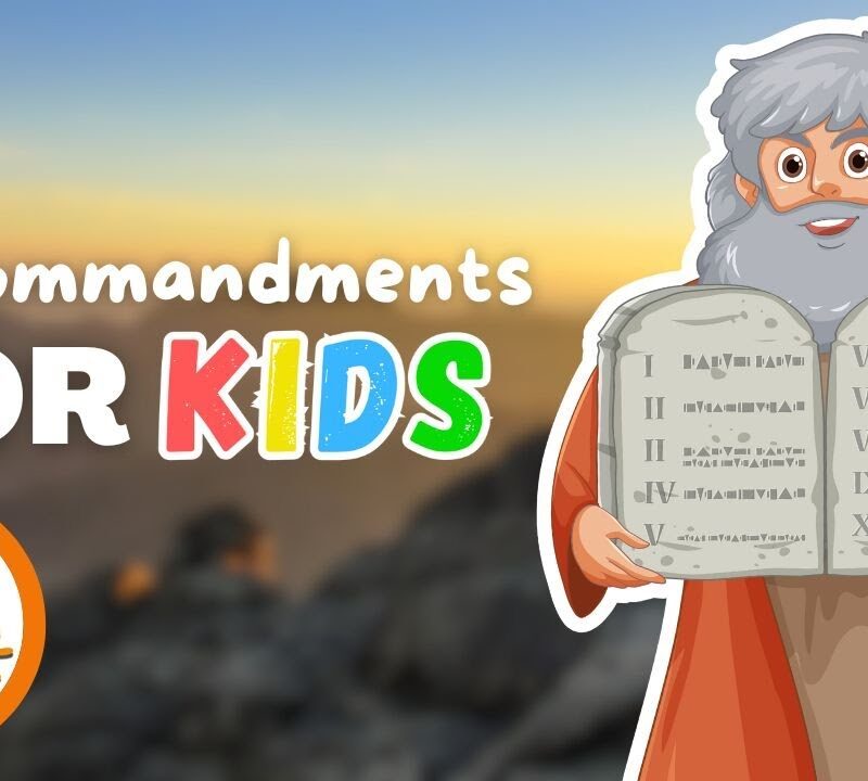 God gave us the 10 commandments to Moses a long time ago to teach us basic rules for living in love, the way God wants us to.