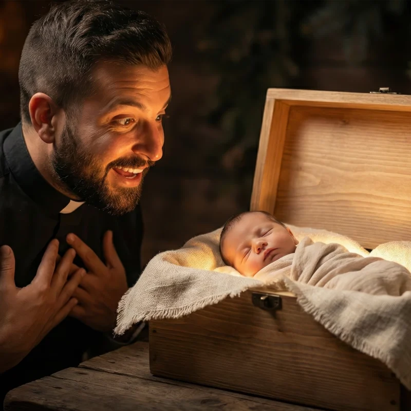 Father Tim excited to see the greatest gift this Christmas which is the Jesus