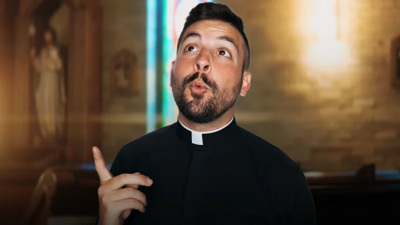 Father Tim asking the question Can You Confess Your Sins Over FaceTime?
