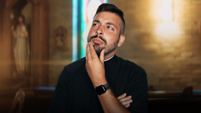 Father Tim asking the question "Why Isn't Ash Wednesday a Holy Day of Obligation?" in this Ask A Priest Series