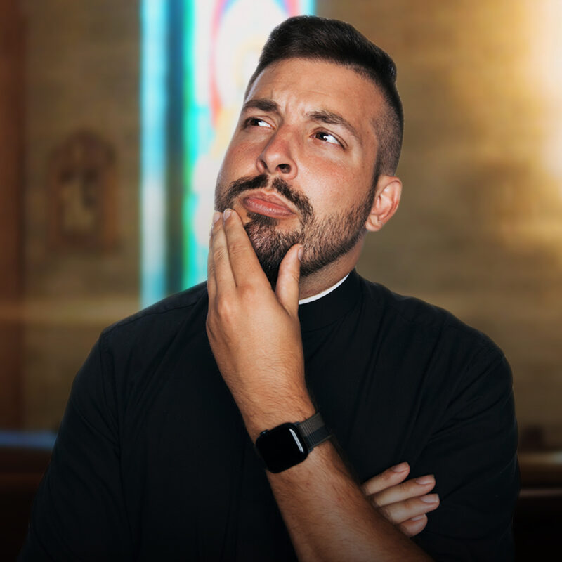 Father Tim asking the question "Why Isn't Ash Wednesday a Holy Day of Obligation?" in this Ask A Priest Series