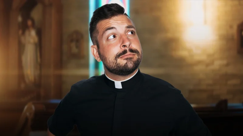 Father Tim answering a few question that revolves around "Why Do Catholics Call Mary Queen of Heaven?", in this Ask A Priest Series