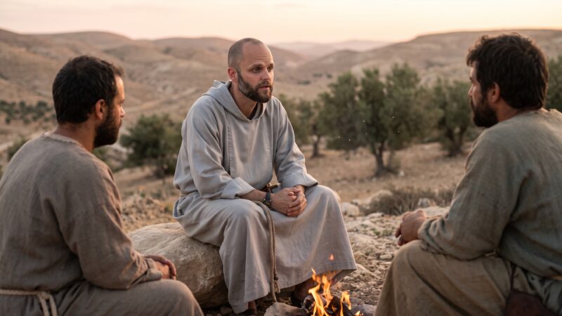 Franciscan Friars of the Renewal on the Poco a Poco podcast talking about Saint Francis of Assisi